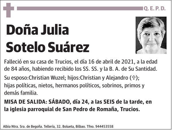 Julia Sotelo Suárez