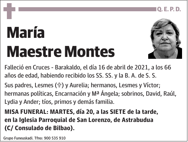 María Maestre Montes