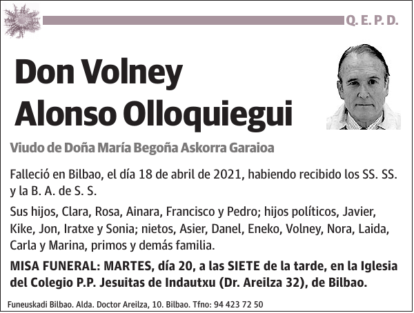 Volney Alonso Olloquiegui