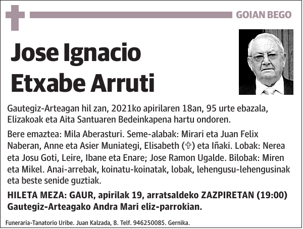 Jose Ignacio Etxabe Arruti