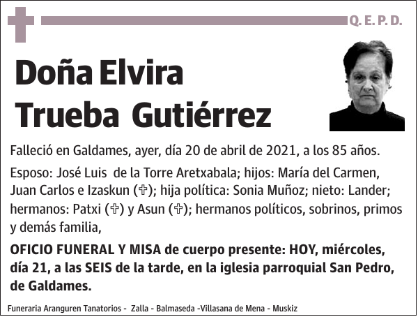 Elvira Trueba Gutiérrez