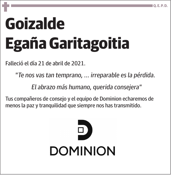 Goizalde Egaña Garitagoitia