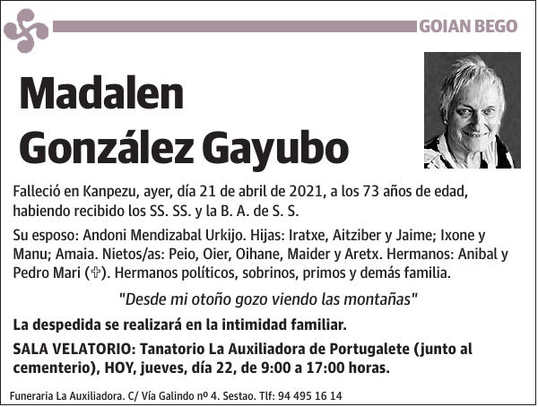 Madalen González Gayubo