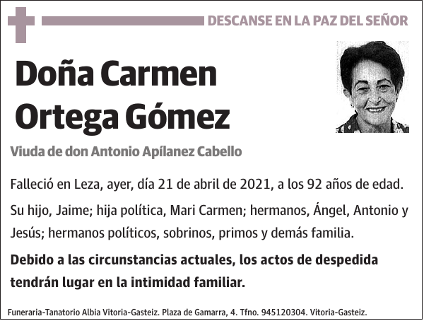 Carmen Ortega Gómez