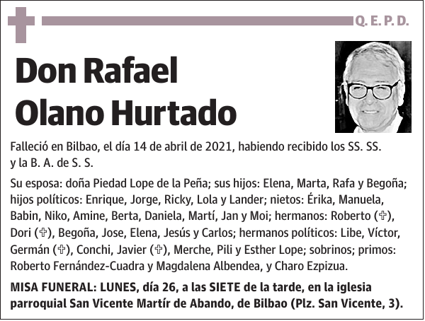 Rafael Olano Hurtado