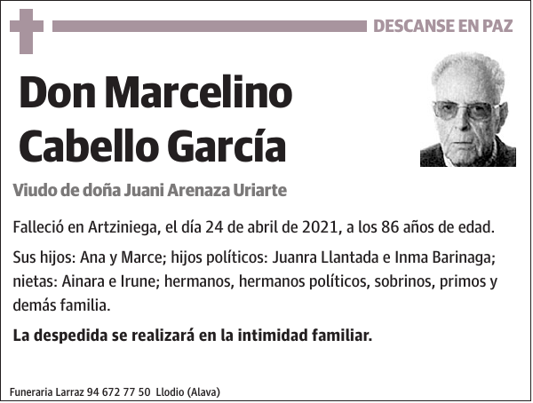 Marcelino Cabello García