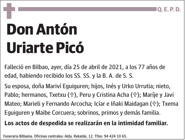 Antón Uriarte Picó