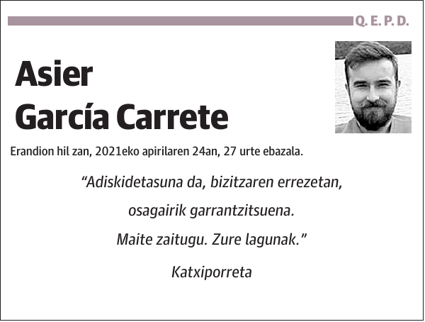 Asier García Carrete