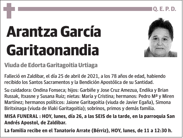 Arantza García Garitaonandia