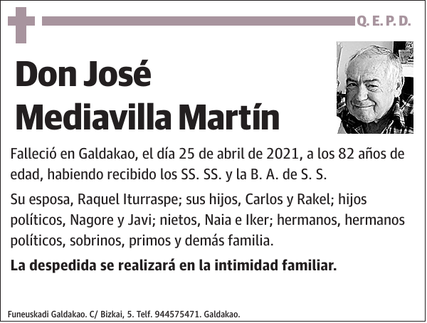 José Mediavilla Martín