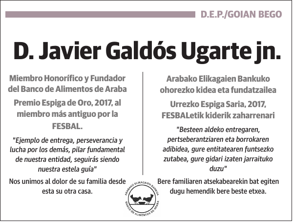 Javier Galdós Ugarte