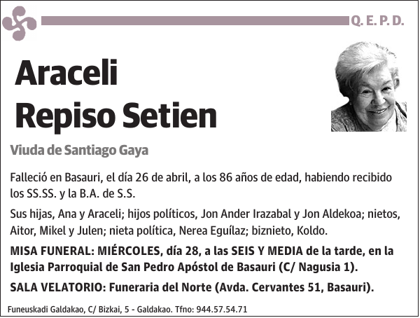 Araceli Repiso Setien