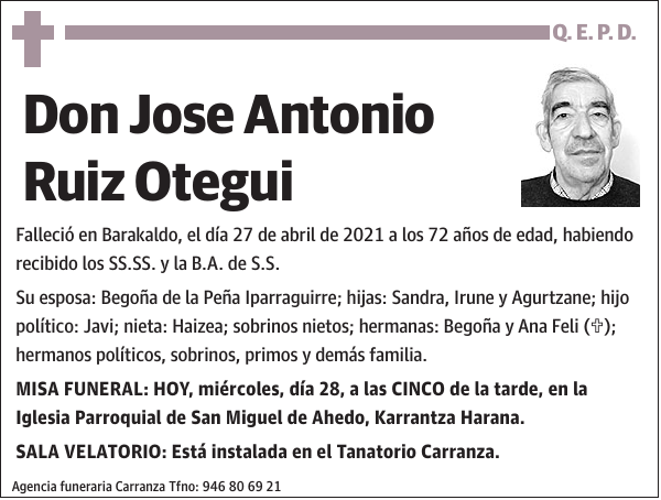 Jose Antonio Ruiz Otegui