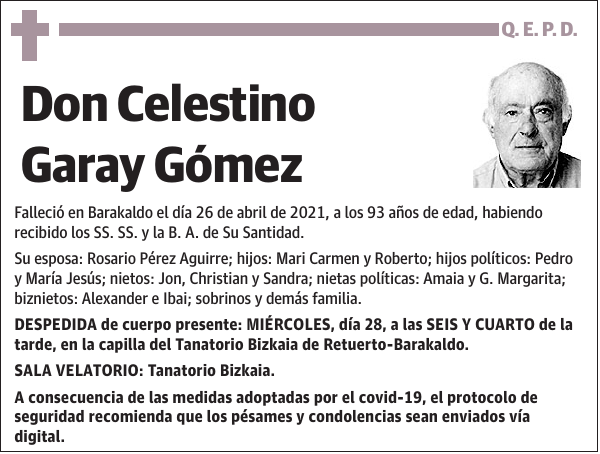 Celestino Garay Gómez