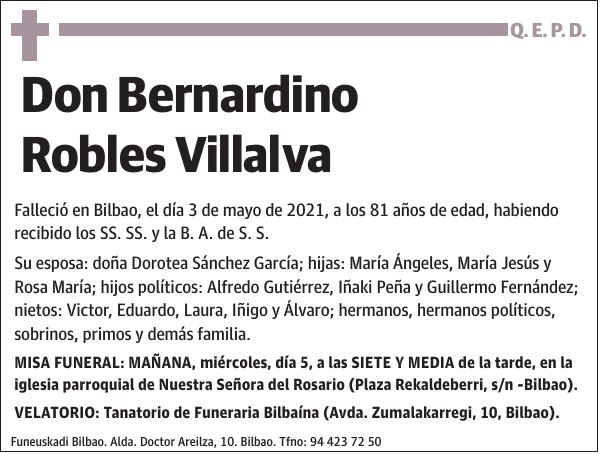 Bernardino Robles Villalva