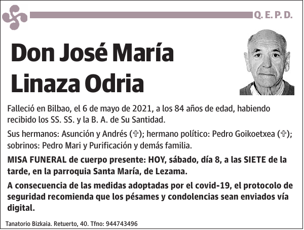 José María Linaza Odria