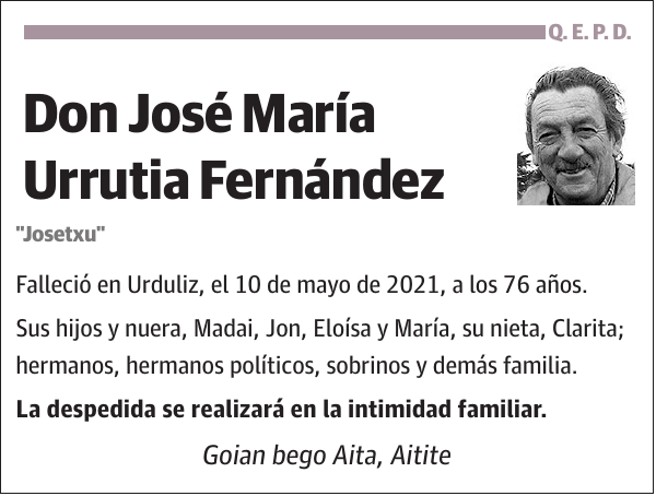 José María Urrutia Fernández