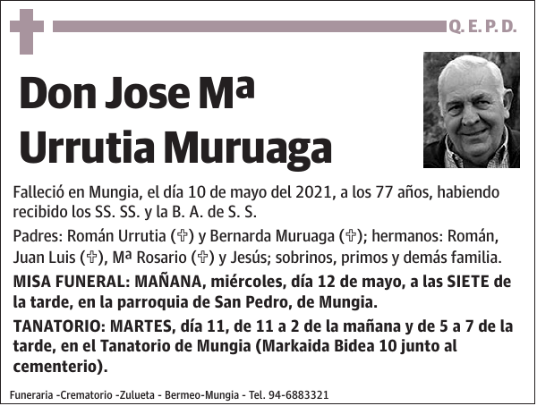 Jose Mª Urrutia Muruaga