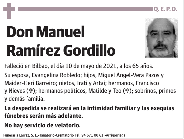 Manuel Ramírez Gordillo