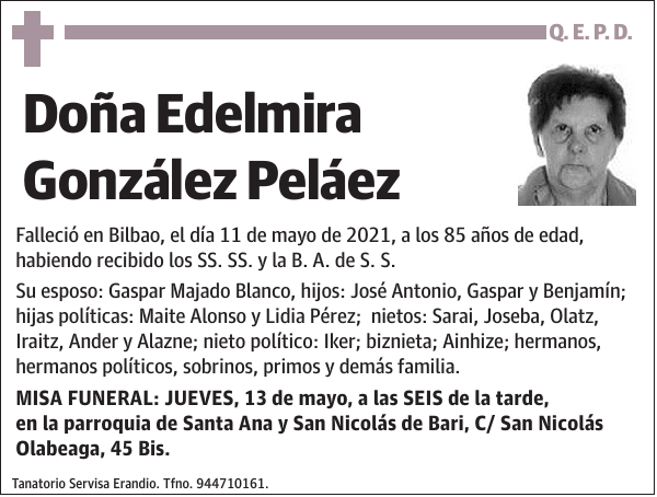 Edelmira González Peláez