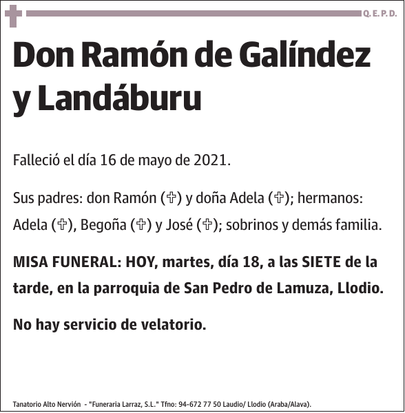 Ramón de Galíndez y Landáburu