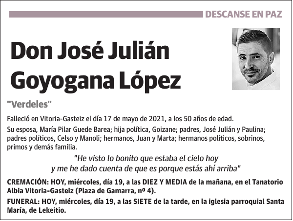 José Julián Goyogana López