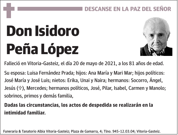 Isidoro Peña López