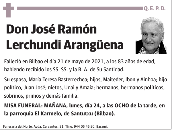 José Ramón Lerchundi Arangüena