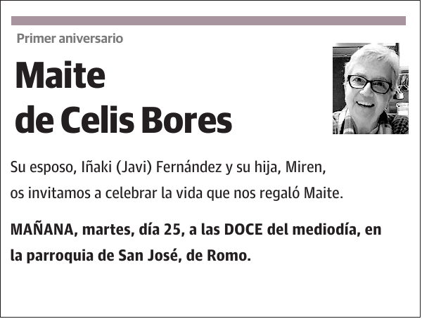 Maite de Celis Bores