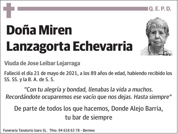 Miren Lanzagorta Echevarria