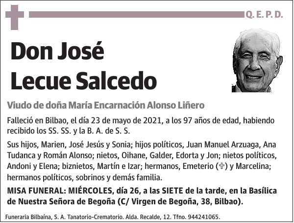 José Lecue Salcedo