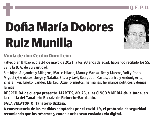 María Dolores Ruiz Munilla