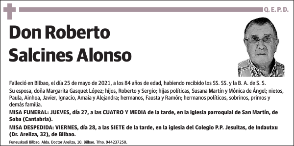 Roberto Salcines Alonso