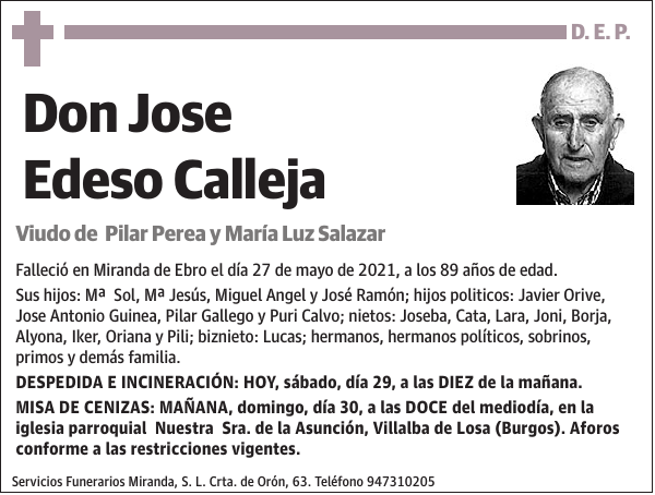 Jose Edeso Calleja