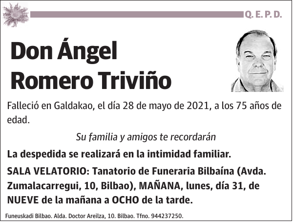 ROMERO TREVIÑO,ANGEL