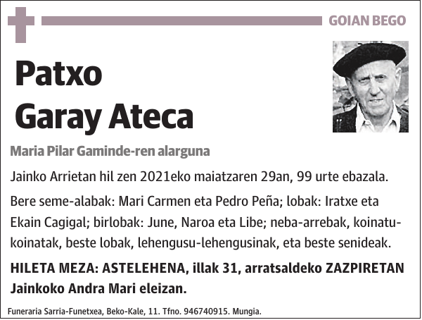 Patxo Garay Ateca