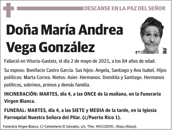 María Andrea Vega González