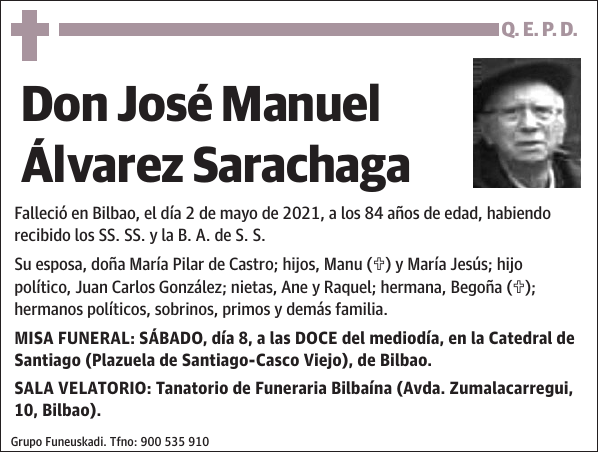 José Manuel Álvarez Sarachaga