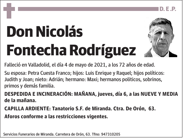 Nicolás Fontecha Rodríguez