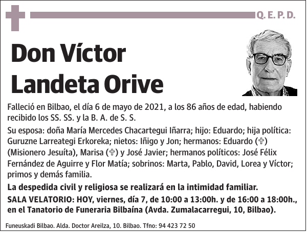 Víctor Landeta Orive