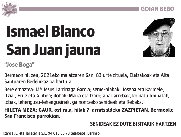 Ismael Blanco San Juan