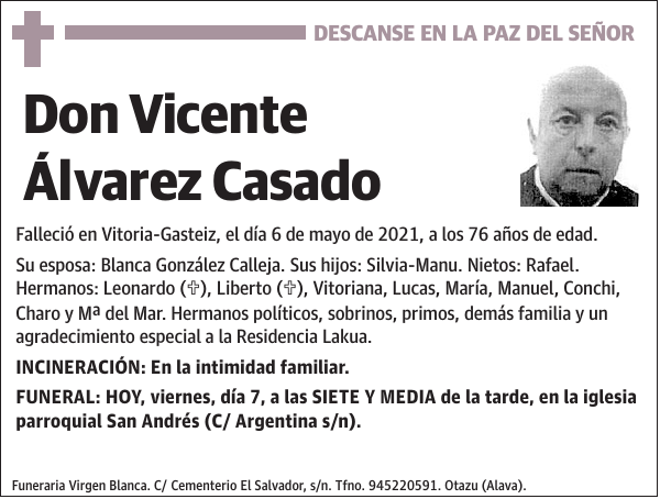 Vicente Álvarez Casado