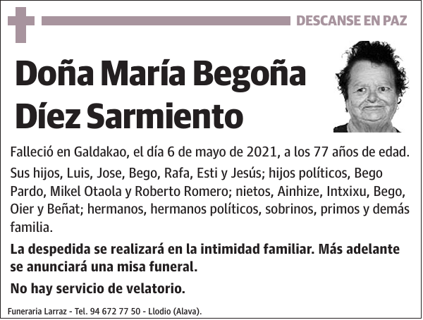 María Begoña Díez Sarmiento