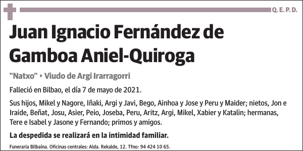 Juan Ignacio Fernández de Gamboa Aniel-Quiroga