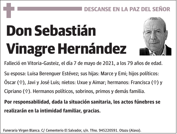 Sebastián Vinagre Hernández