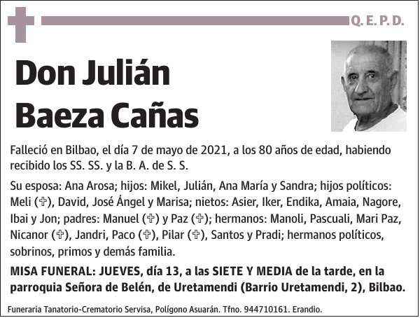 Julián Baeza Cañas