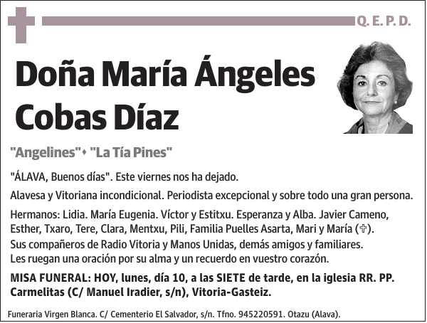 María Ángeles Cobas Díaz