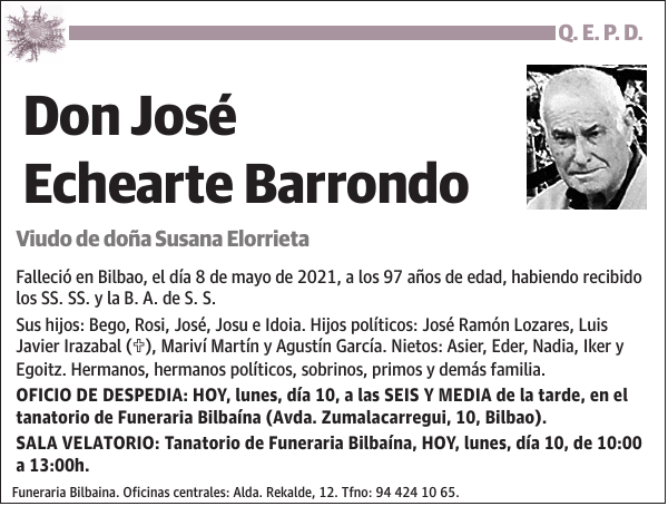 José Echearte Barrondo