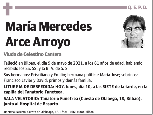 María Mercedes Arce Arroyo