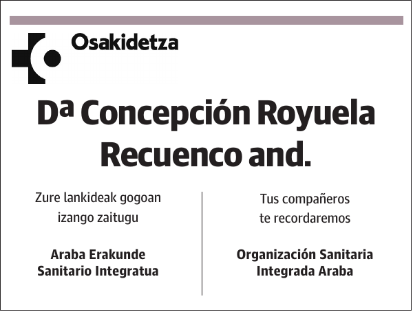 Concepción Royuela Recuenco